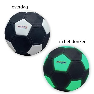 KICKERBALL VOETBAL GLOW IN THE DARK MAAT - 736 3362 - 736-3362