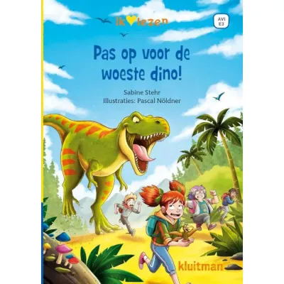 BOEK PAS OP VOOR DE WOESTE DINO! AVI E3 - 7622 hartjel pasopwoestedino cvr rgb 1400px 475 - *0010239297