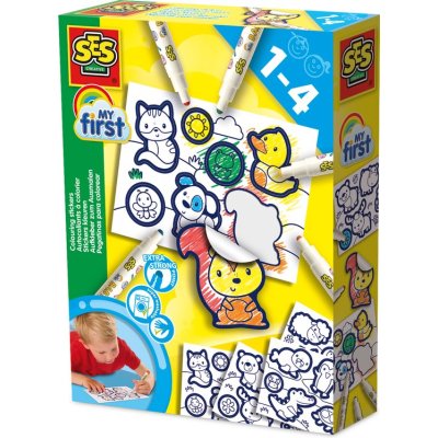 SES MY FIRST STICKERS KLEUREN - 81 1 - *0010249744