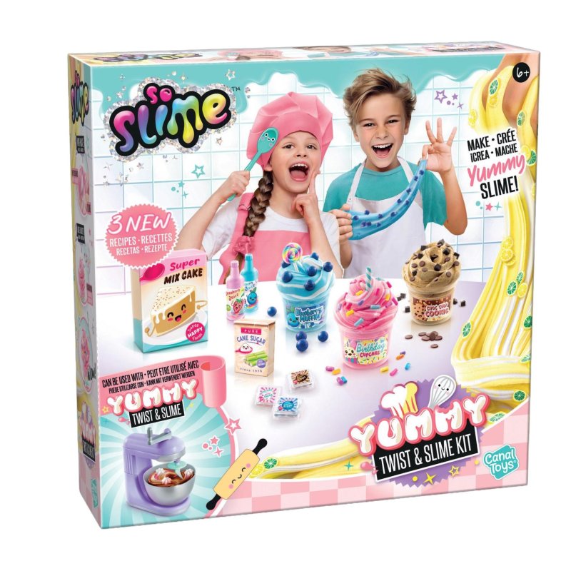 YUMMY TWIST &amp; SLIME KIT CANAL TOYS - 861 3730 - 861-3730