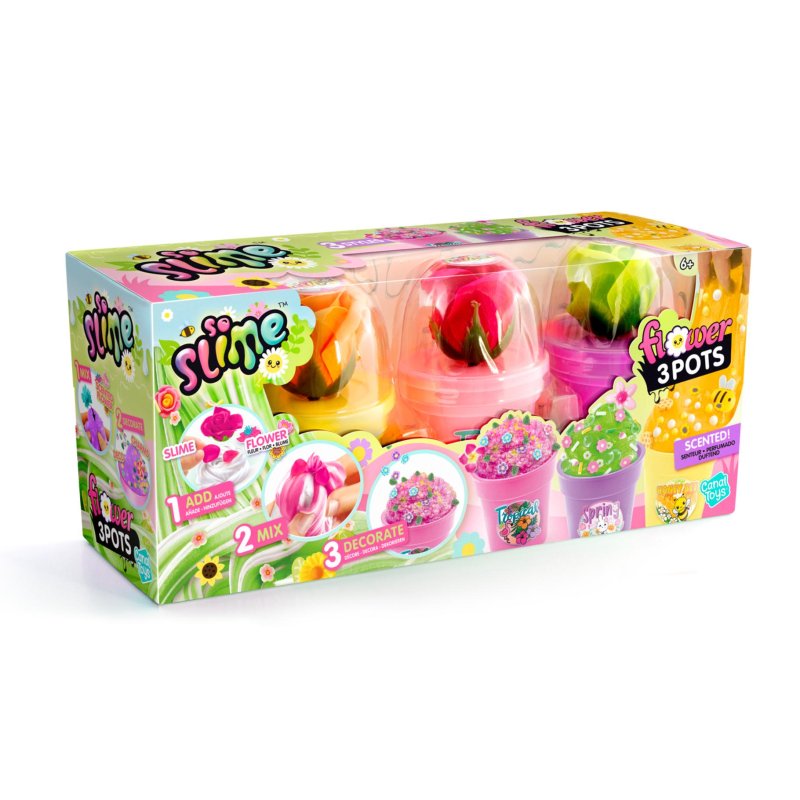 SLIME FLOWER 3 PACK - 861 4180 - 861-4180