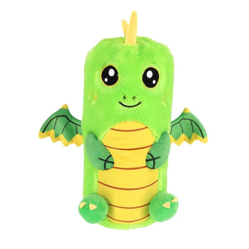 PLUCHIEZ BOUNCING HUGGING DRAGON 50 CM - 8710124152104 - 735-9003
