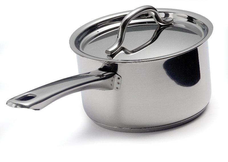BK PROFI LINE STEELPAN MET DEKSEL 14 CM - 8710704002034 - B5693614