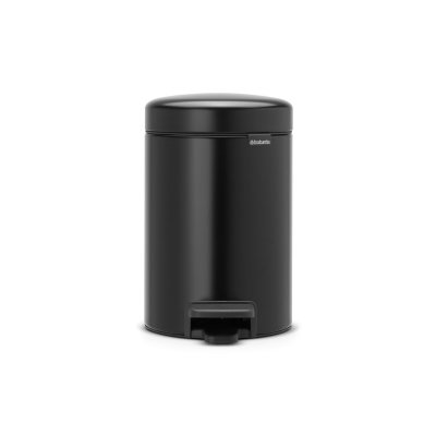 BRABANTIA PEDAALEMMER 3 LITER MATT BLACK - 8710755113321 - 113321