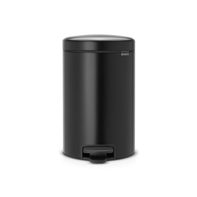 BRABANTIA PEDAALEMMER 12L MATT BLACK - 8710755113741 - 113741