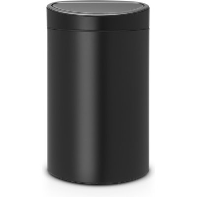BRABANTIA TOUCH BIN 40L MATT BLACK - 8710755114946 - 114946