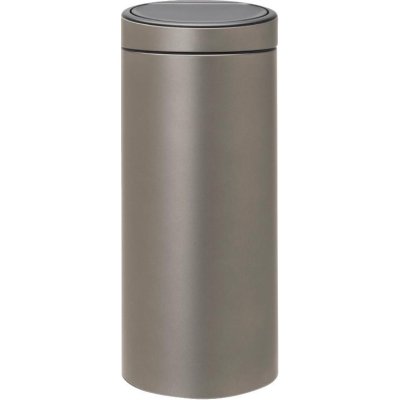 BRABANTIA TOUCH BIN 30L PLATINUM - 8710755115363 1 - 115363