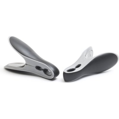 BRABANTIA SET VAN 8 WASKNIJPERS ZW/GR - 8710755149405 1 - *0010232920