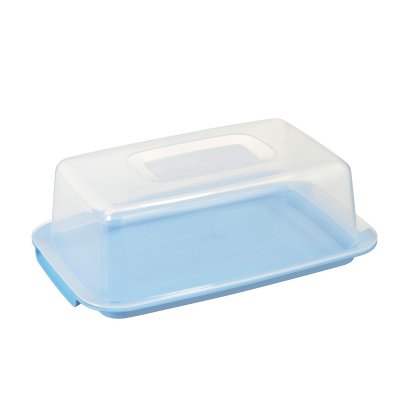SUNWARE CAKEDOOS TRANSP/BLAUW 33X22X10CM - 8711112378001 - 101-0663