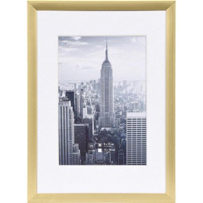 HENZO FOTOLIJST MANHATTAN 13x18 BRASS - 8711229044813 - 8140216