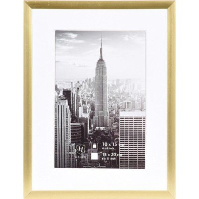 HENZO FOTOLIJST MANHATTAN 15x20 BRASS - 8711229044820 - 8140316
