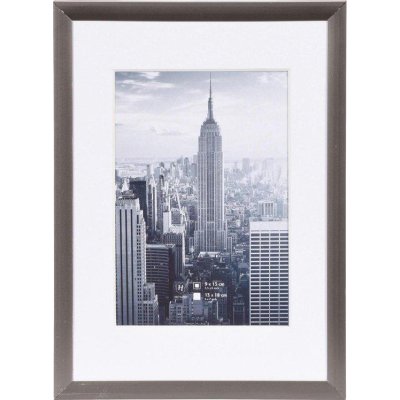 HENZO FOTOLIJST MANHATTAN 13x18 STEEL - 8711229045063 - 8140218