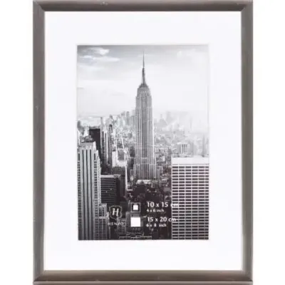 HENZO FOTOLIJST MANHATTAN 15x20 STEEL - 8711229045070 - 8140318