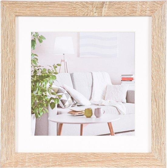 HENZO FOTOLIJST MODERN 20X20 BROWN - 8711229062848 1 - *0010152603