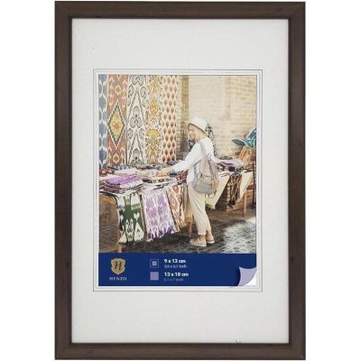 HENZO FOTOLIJST FANCY 13x18 DARK BROWN - 8711229069007 1 - 8263204