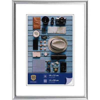 HENZO FOTOLIJST NAPOLI COL 15x20 SILVER - 8711229805315 - 8053115