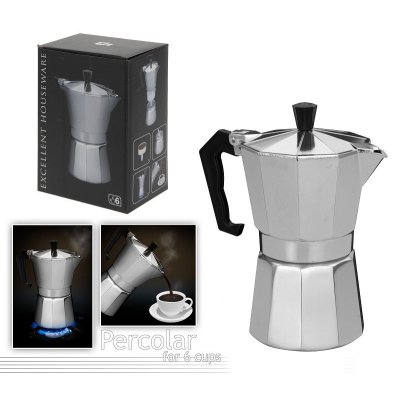 EH PERCOLATOR RVS 6 KOPJES - 8711295388651 - 8711295388651