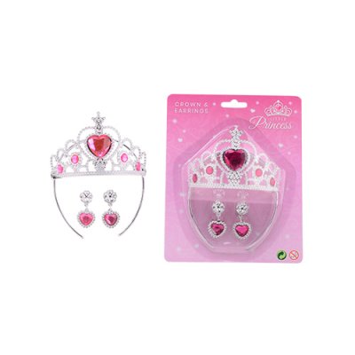 PRINCESS SECRET KROON EN OORBELLEN - 8711866274642 - 558-7464