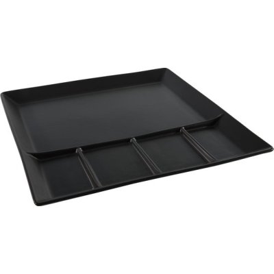 FONDUEBORD 24,5X24,5CM MAT ZWART - 8712442741916 - 102-2042