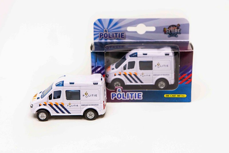 AUTO DIECAST PULL BACK POLITIE 8 CM - 8713219328484 - 520084