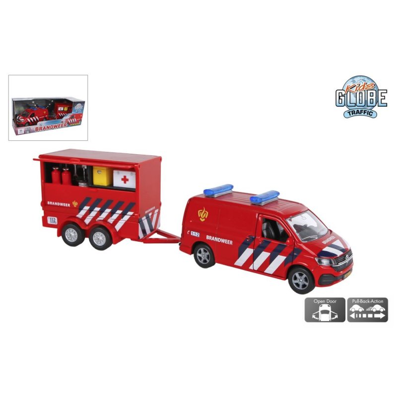 AUTO VOLKSWAGEN TRANSPORTER BRANDWEER EN - 8713219489000 - 520322