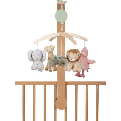 LITTLE DUTCH MUZIEKMOBIEL HOUT SAFARI - 8713291883000 - LD83000