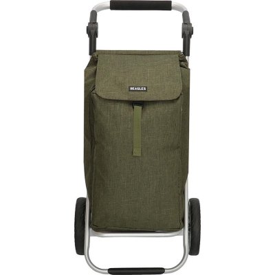 BEAGLES BOODSCHAPPEN TROLLEY OLIVE GREEN - 8717924181822 - *0010240152