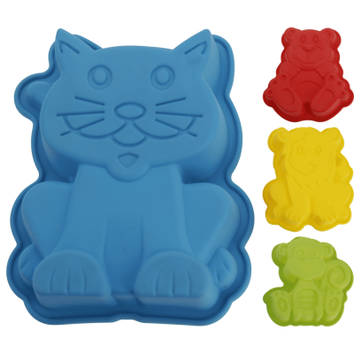 LA CUCINA CAKE VORM DIER SILICONE ASSORT - 8718158958686 - *0010168941
