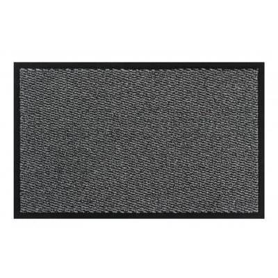 SCHOONLOOPMAT 40X60 ANTRACIET RUBBER RAN - 8718274931815 - *0010178561