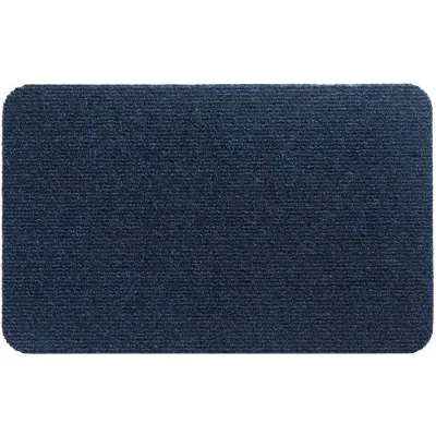 DEURMAT MULTIRIB BLAUW 50X80 CM (DIK) - 8718274932089 - 8090-MRIB-0121