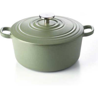 BK BRAADPAN BOURGOGNE 28 CM OLIVE GREEN - 8718311317510  - H6081528