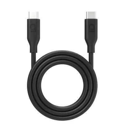 QWARE SILICONE FAST USB C - USB C BLACK - 8718657554112 - QWCB40BL
