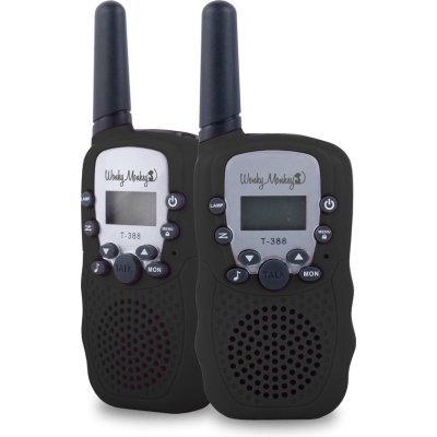 QWARE WALKIE TALKIE ZWART - 8718924812020 1 - *0010229286