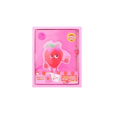 FRUITY SQUAD NOTITIEBOEK EN GELPEN ASSOR - 8719668040236 - 650-0402