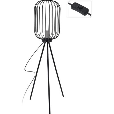 HOME EN STYLE LAMP ZWART METAAL 102CM - 8719987366628 - HZ1600550