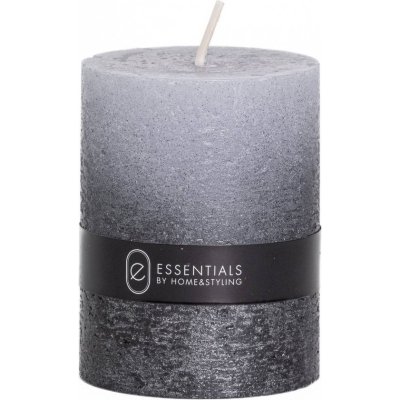 ESSENTIALS KAARS DIP DYE GRIJS 6X8CM - 8720573820721 - 420008100