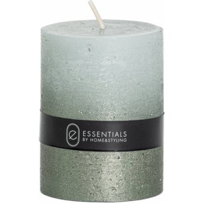 ESSENTIALS KAARS DIP DYE GREEN 6X8CM - 8720573820813 - 420008130
