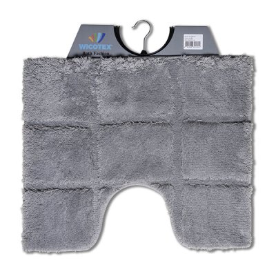TOILETMAT 50X60 CM ACRYL RUIT GRIJS - 8720908301604 - *0010234262