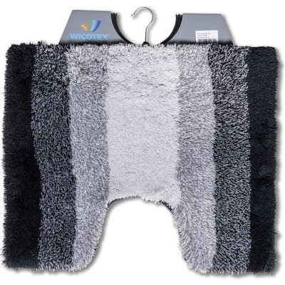 TOILETMAT REGENBOOG GRIJS ZWART 50X60 - 8720908301611 - 61656728