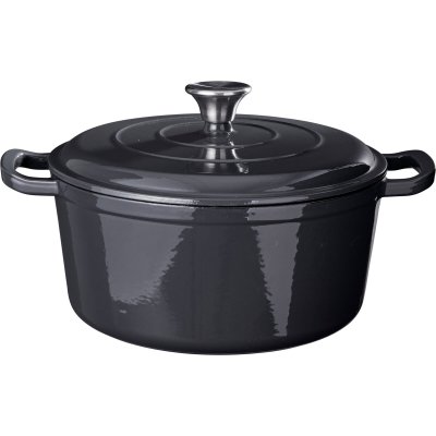 SIAKI BRAADPAN GIETIJZER 26CM - GRIJS - 8721037762403 - 8721037762403