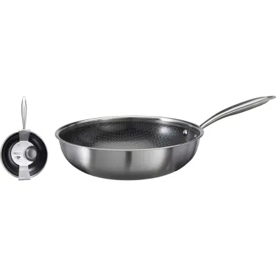 SIAKI WOKPAN 28CM 3PLY CERAMIC - 8721037965590 - C85000480