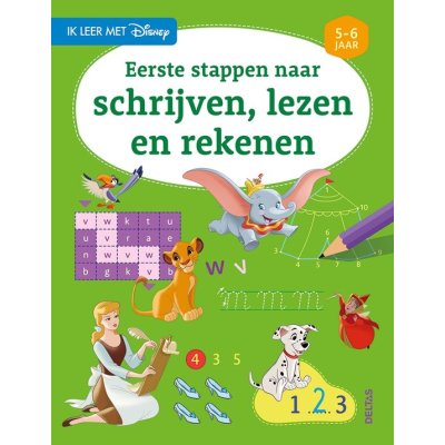 DISNEY SCHRIJVEN, LEZEN EN REKENEN 5-6J - 97 - 0620103