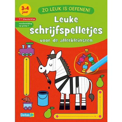 LEUKE SCHRIJFSPELLETJES 3-4 JR - 9789044750034 - *0010154897