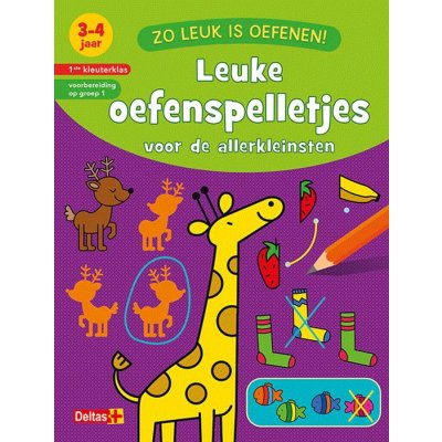 DELTAS LEUKE OEFENSPELLETJES 3-4 JR - 9789044750058 - *0010154896