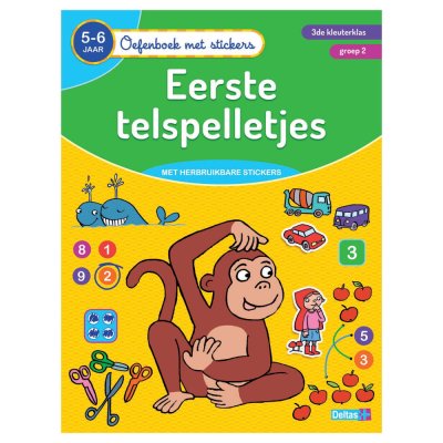 EESTE TELSPELLETJES + STICKERS 5-6 JR - 9789044750430 - *0010168957