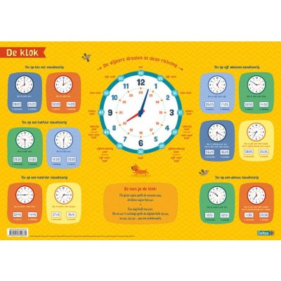 EDUCATIEVE ONDERLEGGER: DE KLOK - 9789044754872 - 0280506
