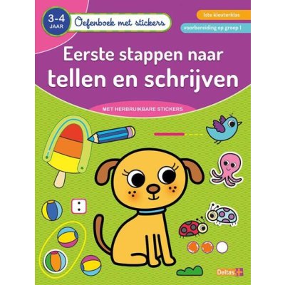 EERSTE STAPPEN TELLEN/SCHRIJVEN 3-4 - 9789044757798 1 - 0642405
