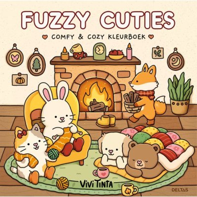 FUZZY CUTIES COMFORT EN COZY KLEURBOEK - 9789044772869 - *0010263607