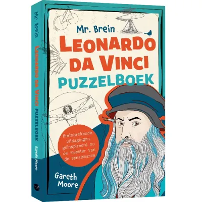 MR BREIN LEONARDO DA VINCI PUZZELBOEK - 9789045328416 - *0010263597