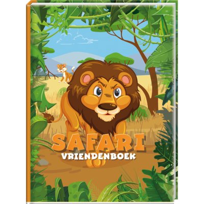 VRIENDENBOEK SAFARI - 9789464326826 front - 1312682